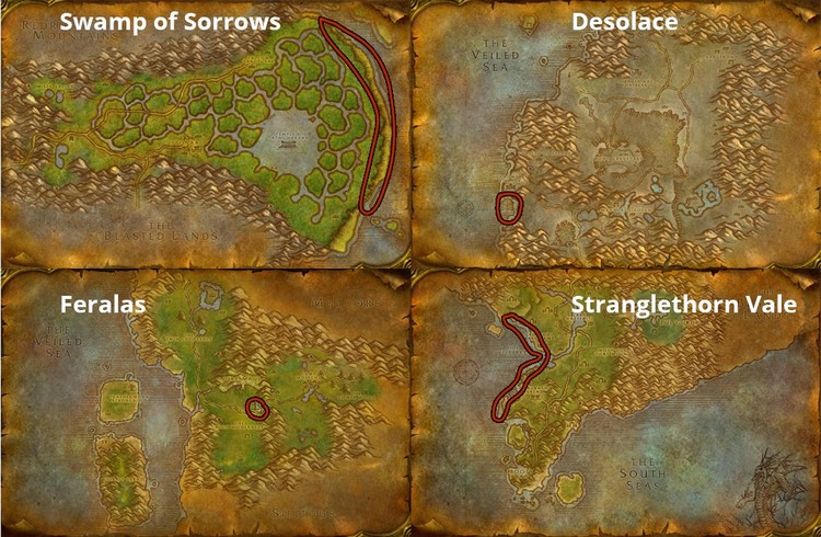 how to get to desolace from mulgore